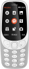 a00028101 мобильный телефон nokia 3310 dual sim 2017 серый моноблок 2sim 2.4" 240x320 2mpix gsm900/1800 mp3 fm microsd max32gb
