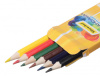 карандаши цв. silwerhof 134218-06 солнечная коллекция 2.8мм шестигран. дерево ассорти 6цв. коробка/европод.