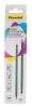 карандаш ч/г silwerhof azimut 121223-13 2.2мм hb шестигран. пластик кор.европод. ластик