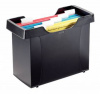 бокс для подвесных папок leitz plus 19930395 a4 пластик черный (упак.:1шт)