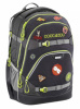 00183725 рюкзак coocazoo scalerale patchy black черный/зеленый