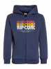 Mr Script Hooded Zip Fleece