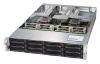 серверная платформа 2u sas/sata ssg-6029p-e1cr12h supermicro