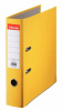папка-регистратор esselte economy 10782p a4 75мм пвх/бумага желтый