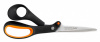 ножницы fiskars 1020224 amplify универсальные 210мм ручки пластиковые нержавеющая сталь черный/оранжевый