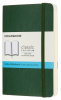 блокнот moleskine classic soft qp614k15 pocket 90x140мм 192стр. пунктир мягкая обложка зеленый