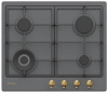 33802088 Газовая варочная поверхность Candy CHG6BF4WGTGH антрацит