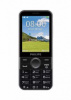 867000157667 мобильный телефон philips e580 xenium 64mb черный моноблок 2sim 2.8" 240x320 2mpix gsm900/1800 gsm1900 mp3 fm microsd max32gb