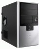 6100454 Mini Tower InWin EMR-009 Black/Silver 450W 2*USB+AirDuct+Audio mATX