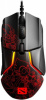 62448 Мышь Steelseries Rival 600 Dota 2 Edition рисунок оптическая (12000dpi) USB (7but)