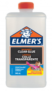 клей-гель elmers 2077257 для изготовления слаймов прозрачный