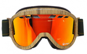 D1XT (оправа Woodgrain, линза Red Ionized + Amber)