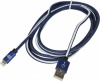 1084579 Кабель Digma USB (m)-Lightning (m) 2м синий