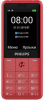 8670 001 59119 мобильный телефон philips e169 xenium красный моноблок 2sim 2.4" 240x320 0.3mpix gsm900/1800 gsm1900 mp3 fm microsd max16gb