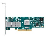 mcx353a-qcbt mellanox connectx®-3 vpi adapter card, single-port qsfp, qdr ib (40gb/s) and 10gbe, pcie3.0 x8 8gt/s, tall bracket, rohs r6