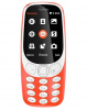 a00028102 мобильный телефон nokia 3310 dual sim 2017 красный моноблок 2sim 2.4" 240x320 2mpix gsm900/1800 mp3 fm microsd max32gb