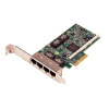 540-11148 dell nic broadcom 5719 qp 1gb network interface card, full height - kit (analog 540-bbgx , 540-bbcx)