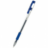 306 264020 ручка гелевая cello top gel 0.5мм резин. манжета синий индив. пакет с европодвесом