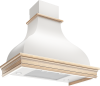 952144 BETTER, Кухонная вытяжка ELIKOR Аркада 60П-650-П3Д, Кантри, белый муар/дуб неокр