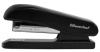 1396925 степлер silwerhof 24/6 26/6 (20листов) черный 100скоб пластик закрытый/открытый