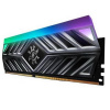 Модуль памяти ADATA XPG SPECTRIX D41 Gaming DDR4 Module capacity 8Гб 3000 МГц Множитель частоты шины 16 1.35 В RGB Titanium Grey AX4U300038G16-ST41