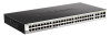 d-link dgs-1210-52/f3a, l2 smart switch with 48 10/100/1000base-t ports and 4 1000base-t/sfp combo-ports.16k mac address, 802.3x flow control, 256 of