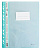 папка-скоросшиватель silwerhof classic 255131-02 a4 прозрач.верх.лист 20 вкладышей боков.перф. полипропилен синий