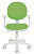 CH-W356AXSN/15-118 Кресло детское Бюрократ Ch-W356AXSN салатовый 15-118 крестов. пластик пластик белый