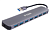 D-Link DUB-1370/B1A, 7-port USB 3.0 Hub.7 downstream USB type A (female) ports, 1 upstream USB type A (male), support Mac OS, Windows XP/Vista/7/8/10,