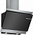 Вытяжка каминная Bosch DWK68AK60R черный/нержавеющая сталь управление: сенсорное (1 мотор)