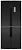 КА-00012704 Холодильник Maunfeld MFF182NFSB черный (двухкамерный)
