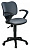 Кресло Бюрократ CH-540AXSN-LOW/26-25 низкая спинка серый 26-25