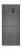 423160 Холодильник Weissgauff WCD 486 NFX нержавеющая сталь (двухкамерный)