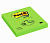 блок самоклеящийся бумажный 3m post-it original r330-ong весна 7100041087 76x76мм 100лист. зеленый неон