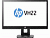 X0N05AA#ABB HP VH22 21,5'' LED Monitor (TN, 250 cd/m2, 1000:1, 5ms,170/160,VGA,DVI,DP, 1920x1080,Energy Star)