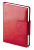 3-352/04 ежедневник bruno visconti prestige a5 145x210мм недатир. искусст. кожа 160л книжный переплет магнитный хлястик красный