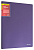 папка с 10 прозр.вклад. silwerhof perlen 292910-73 a4 0.6мм карман сиреневый металлик