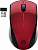 7kx10aa мышь hp wireless 220 красный/черный оптическая (1200dpi) беспроводная usb для ноутбука (2but)