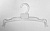 Вешалка-плечики бельевая В-123ML для легкой одежды пласт.