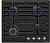 Газовая варочная панель MAUNFELD/ Газовая варочная панель MAUNFELD EGHE.64.63CB.R/G
