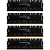 HX430C15PB3K4/32 Модуль памяти KINGSTON Predator Gaming DDR4 Общий объём памяти 32Гб Module capacity 8Гб Количество 4 3000 МГц Множитель частоты шины 15 1.35 В черный