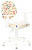 CH-W356AXSN/STICK-BG Кресло детское Бюрократ CH-W356AXSN песочный Sticks 02 крестов. пластик пластик белый