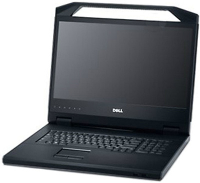 dell 1u rackmount led