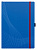блокнот avery zweckform notizio 7045 a4 80стр. клетка мягкая обложка фиксирующая резинка прошитый синий