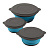 Clearwater Foldable Bowl Set w. lids