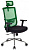 Кресло руководителя Бюрократ MC-612-H/GN/26-B01 зеленый BM-14 сиденье черный 26-В01 сетка/ткань крестовина хром