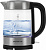 Чайник электрический Polaris PWK 1776CGL 1.7л. 2200Вт черный (корпус: стекло)