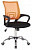Кресло Бюрократ CH-695SL/OR/BLACK спинка сетка оранжевый TW-38-3 сиденье черный TW-11 крестовина хром