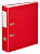 папка-регистратор 1394468 a4 80мм пвх/бумага красный без. окант.