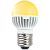 k7lg54elc ecola globe led 5,4w g45 220v e27 золотистый шар (ребристый алюм. радиатор) 82х45